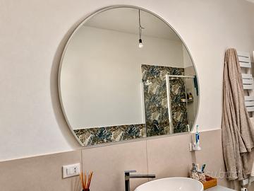 Specchio con led luce fredda