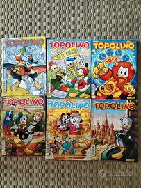 set di 6 fumetti Topolino libretto