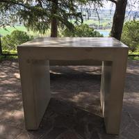 TAVOLO CONSOLLE IN LEGNO MALTATO