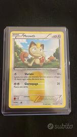 Pokemon TCG Meowth 102/101 Secret Rare Holo Ita