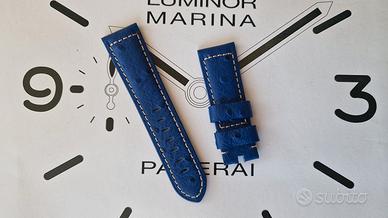 cinturino per orologio Officine Panerai blu