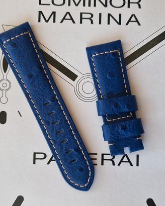cinturino per orologio Officine Panerai blu