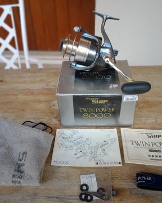 mulinello shimano twin power 8000