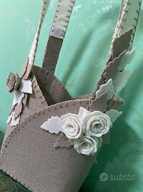 Borsa realizzata a mano