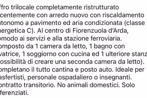 appartamento per trasfertisti contratto 18 mesi