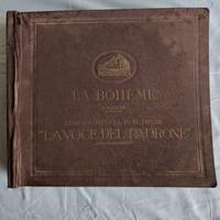 Opera La Boheme di G.Puccini 13 dischi 78 giri