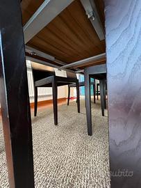 Tavolo da pranzo legno wenge'