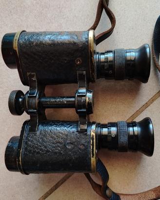 binocolo militare/d'epoca 7x vintage PSP M. G. 