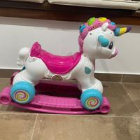Cavallino/ unicorno a dondolo Chicco
