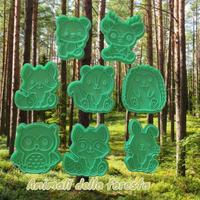 Cutter animali della foresta 