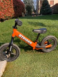 Bici pedagogica Strider arancio 12”