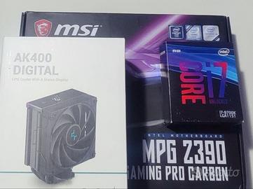 i7 9700K + MSI MPG Z390 GamingProCarbon + DeepCool