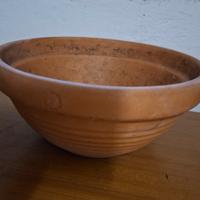 vaso ciotola gigante in terracotta 