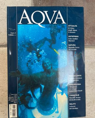 Collezione riviste AQVA 2001-2006 (33numeri)