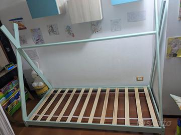 Letto montessori tenda teepee