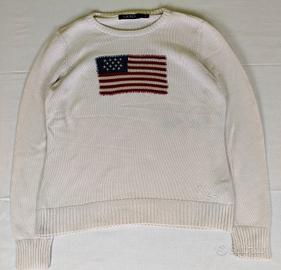 Maglione Ralph Lauren ICONICO - Bandiera USA