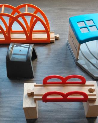 Accessori pista legno treni