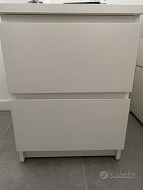 Coppia di comodini Ikea Malm