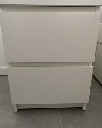 Coppia di comodini Ikea Malm