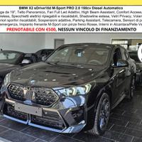 BMW X2 M-Sport PRO Camera Tetto Navi PDC NEW MODEL