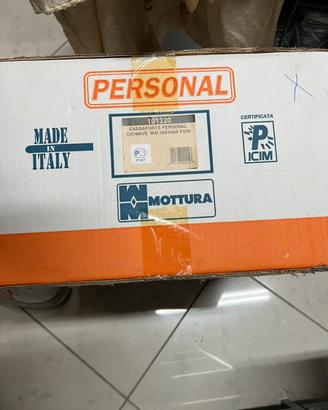 Cassaforte mottura personal certoficata