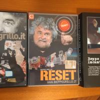 3 dvd spettacoli di Beppe Grillo