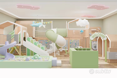 Playground Professionale x Sala Feste e Aree Gioco