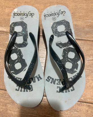 Infradito con zeppa Defonseca n.35