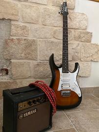 Chitarra elettrica Ibanez GRG140-SB