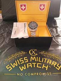 Swiss Military Watch Automatic Diver Eta 2824-2