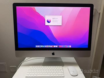 iMac 2017 27” 4k 24GB RAM APPLE Fattura Negozio