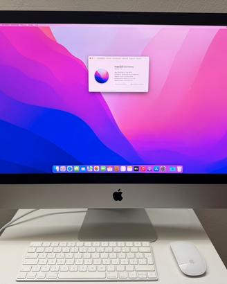 iMac 2017 27” 4k 24GB RAM APPLE Fattura Negozio