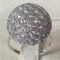 ANELLO ORO 18kt. CON DIAMANTI BRILLANTI 4,13