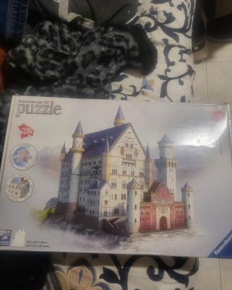 puzzle 3D castello ravensburger 