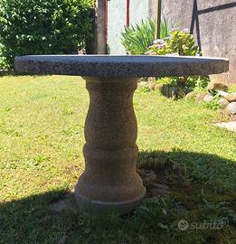 TAVO DA ESTERNO IN CEMENTO TONDO