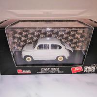Auto Die cast Fiat 600 Grigia