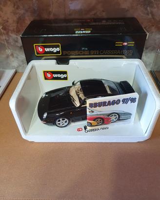 Porsche 911 Carrera Bburago scala da 1/18