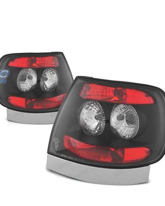 FANALI PER AUDI A4 B5 94-99 SFONDO NERO ROSSO