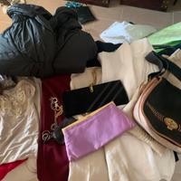 Lotto misto 3,5 kg  si abbiglaimento piu borse