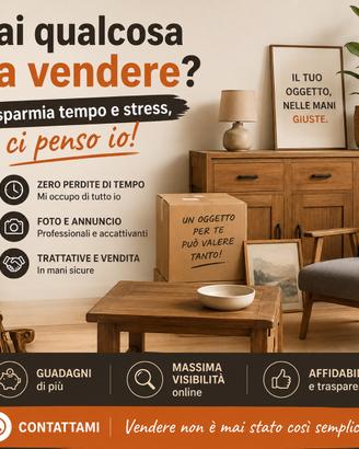 Hai qualcosa da vendere ?  Ci penso io