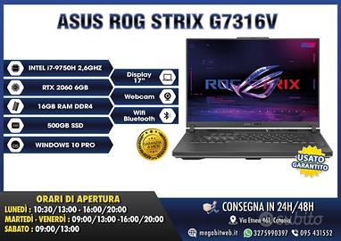 ASUS ROG STRIX G7316V - I7-9750H 2.6 GHz