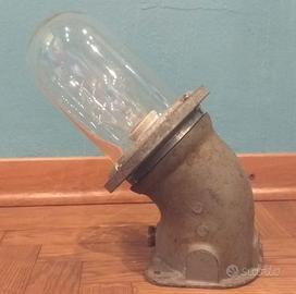 Lampada industriale d'epoca