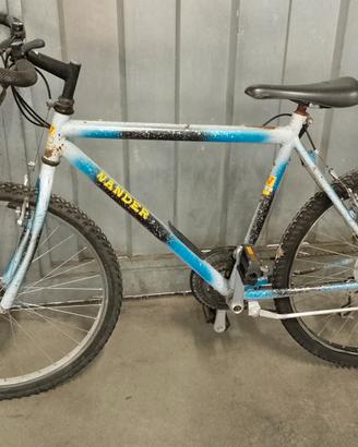 Mountain bike wander