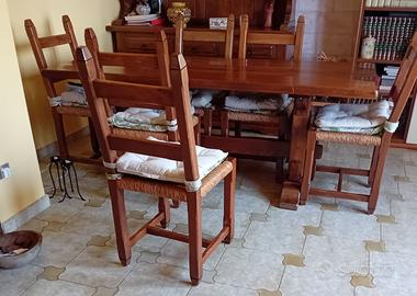 Tavolo legno massello