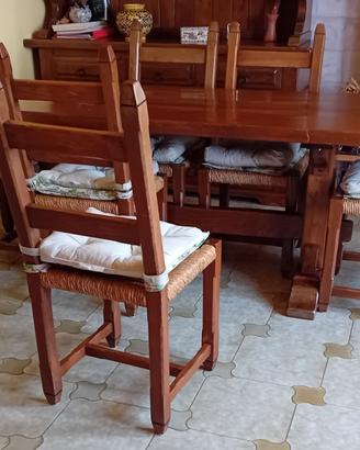Tavolo legno massello