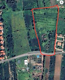 Lotto agricolo edificato ingresso poggio dei Pini