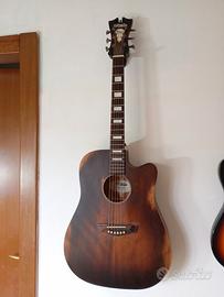 D'Angelico chitarra acustica amplificata 