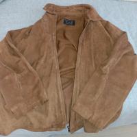 Giubbotto pelle scamosciata 