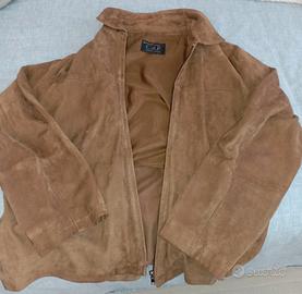 Giubbotto pelle scamosciata 