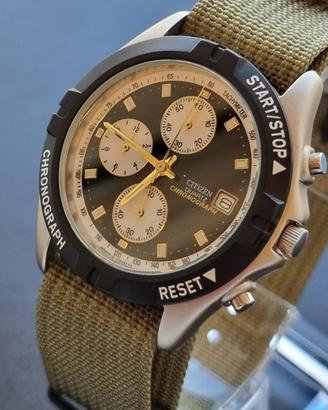 Cronografo Citizen 0510-C50219 K quartz 1996 NOS